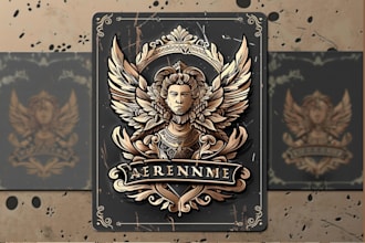 design a vintage logo