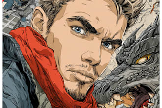 comic book illustration with comic book illustrator
