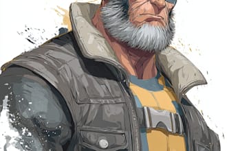 design original superhero or villain comic characters