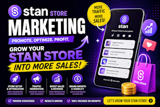 do stan store marketing, promotion and traffic growth