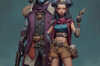 create amazing d and d character for you
