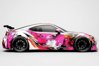 do car wrap, van wrap design vehicle wrap