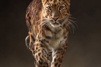 create realistic animal illustration