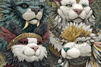 creart a  custom furry art for you