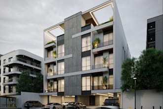 renovate minimalist exterior, scandinavian ,facade makeover, outdoor living