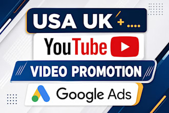 do targeted youtube video promotion in USA UK with google ads