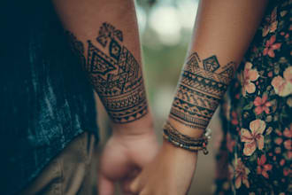 make cyber sigilism,tribal for tattoo or clothing design