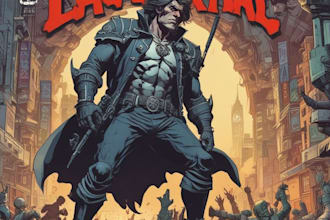 do a charcter of comic or design your comic character