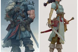 character art and dnd character art
