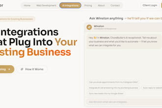 create a high converting ai powered website
