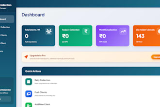 build website, data scribing, create PDF