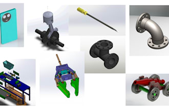 design, modify and fix 3d printable stl models in solidworks