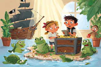 design a children book