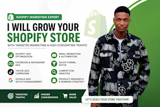 do shopify marketing, shopify promotion, tiktok ads to boost shopify store sales