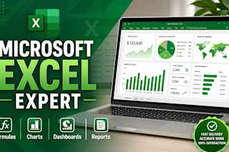 fix excel formulas, charts, sheets and excel problems