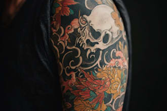 desing professional japanese tattoo