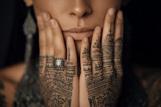 create bold tribal tattoo designs for men and women