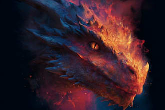 create original dragon design