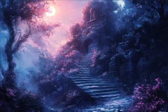 draw background art for you