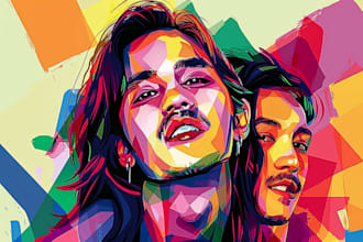 make awesome wpap pop art portrait