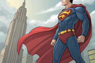 you in a superhero famous character