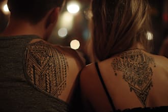 make a killer tribal and cybersigilism tattoo for you