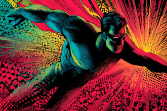 do a superhero comic