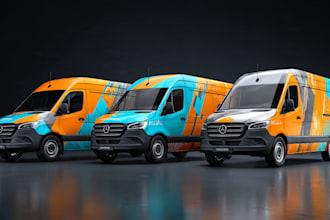 design stunning professional vehicle wrap design