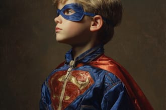 design powerful superhero character art