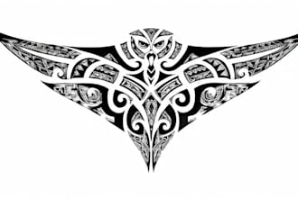 professional tribal tattoo design