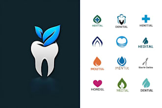 do professional medical clinic dental care logo design