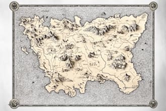design rpg fantasy battle maps for tabletop games