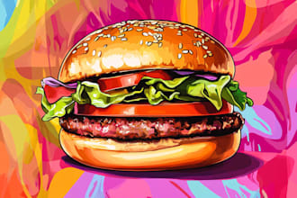 do food pop art of your food pop art