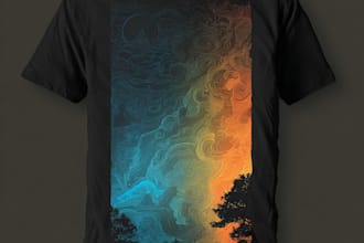 do perfect artwork for t shirt design