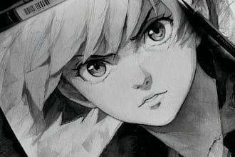 design anime or manga project for you