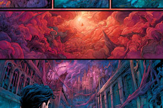 comic book illustration with comic book illustrator
