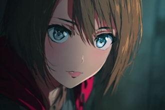 draw a anime character