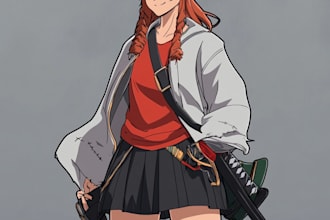 draw custom anime art of your oc, character, and fanart