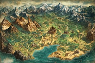 create your fantasy city map
