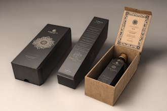 design supplement or hemp product packaging