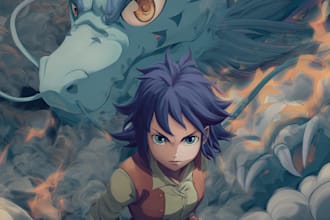 drawing anime artwork illustration with high quality