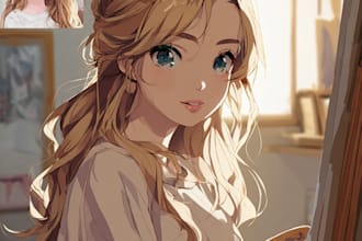 create amazing anime concept art