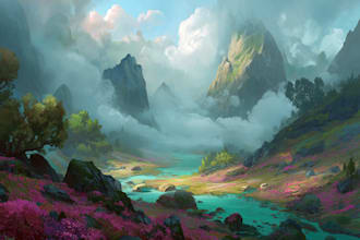 do the landscape illustration or concept art for you