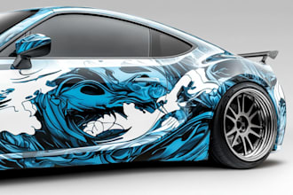 professional vehicle wrap design, car wrap