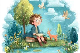 illustrate children story book illustration children story