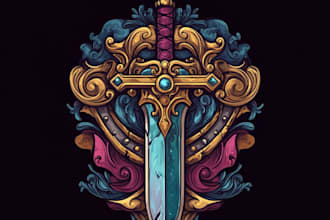 create a fantasy logo