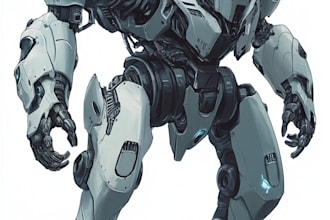 high quality robot, mecha concepts
