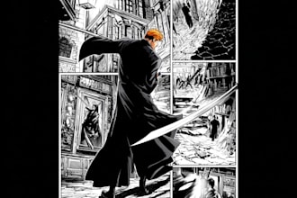 draw and write your illustrated book or comic book