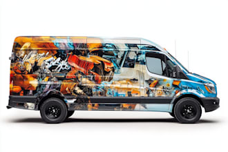 professional vehicle wrap design, car wrap