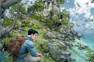 draw comic book illustration with comic book illustrator